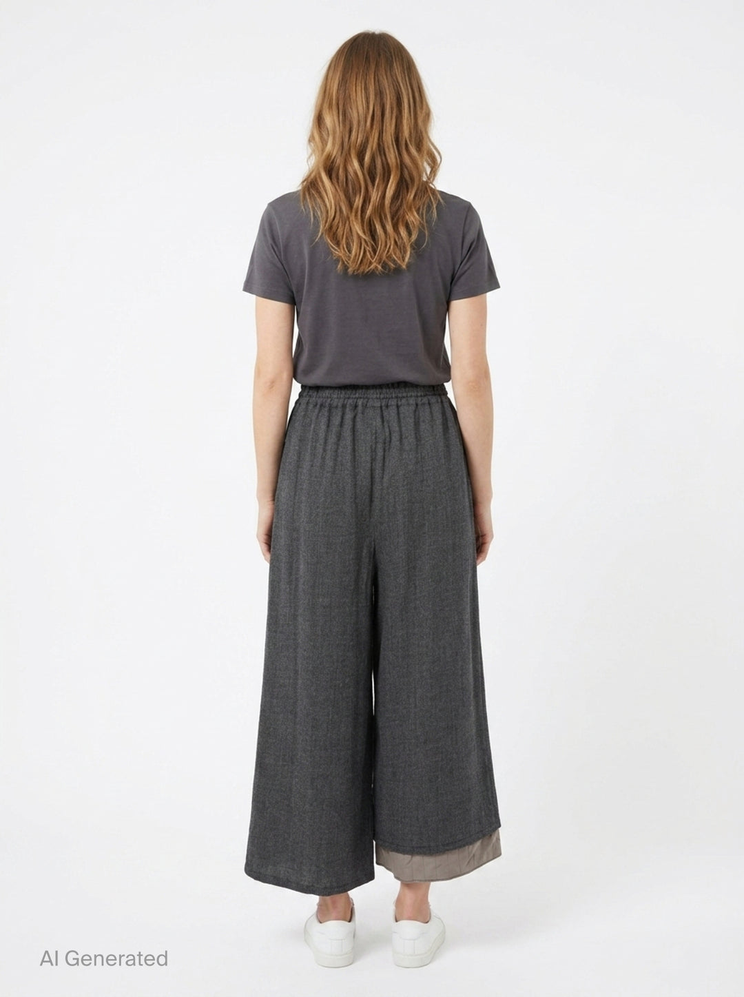 Double String Wide Pants | Y's | Club21 - back