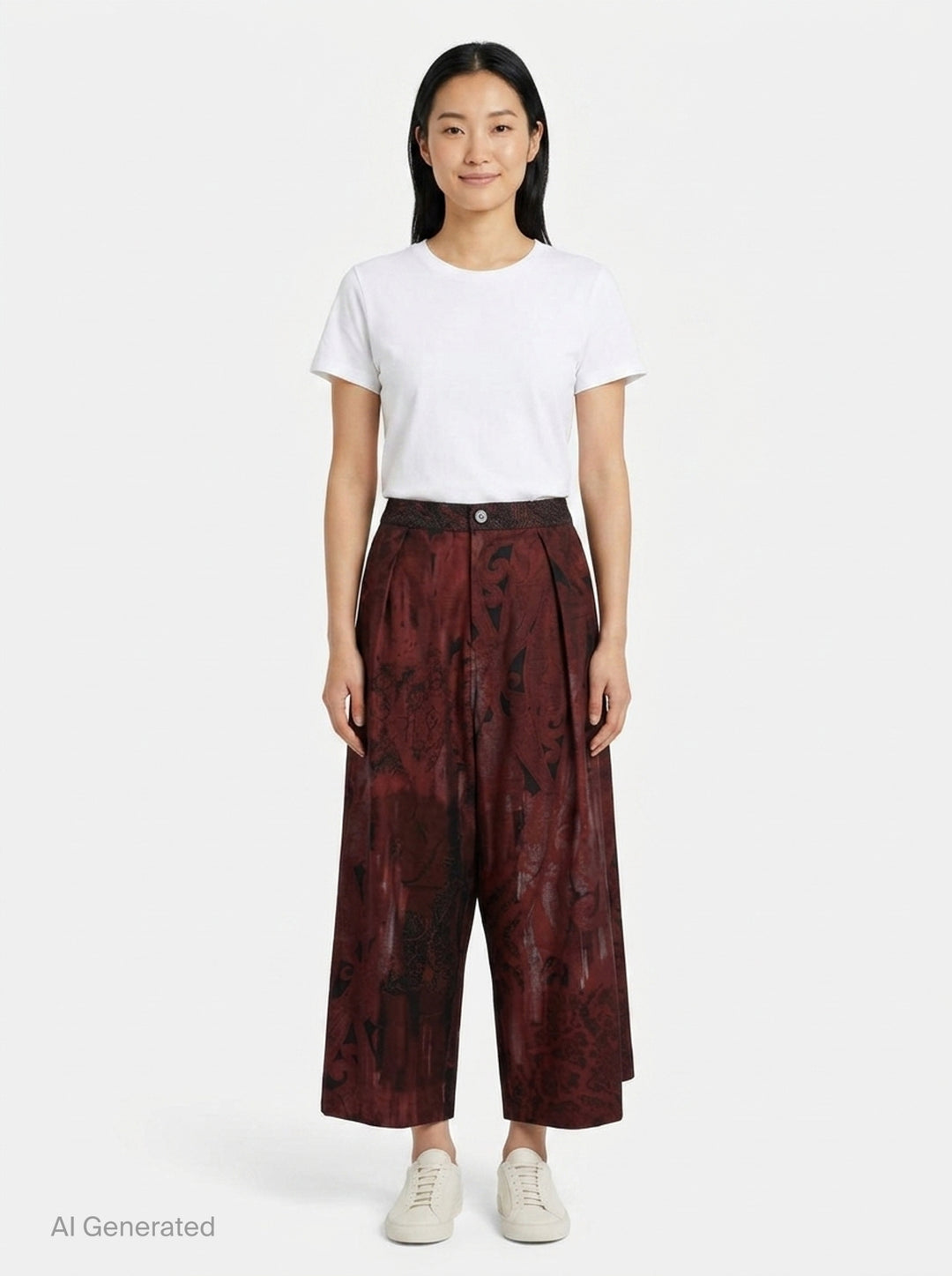 Front Tuck Wide Pants | Y's | Club21 - front