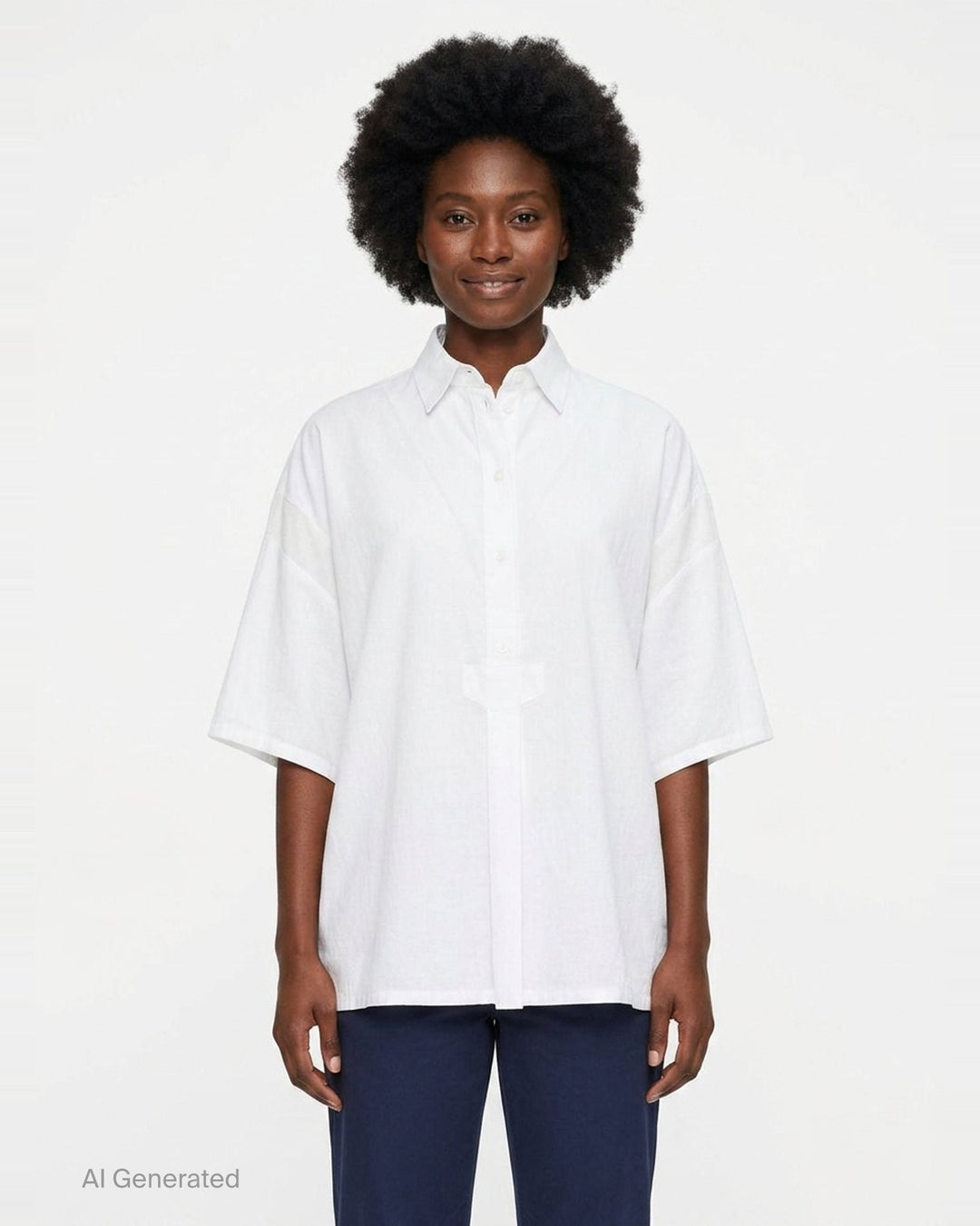 Half Sleeve Rib Blouse | Y's | Club21 - front