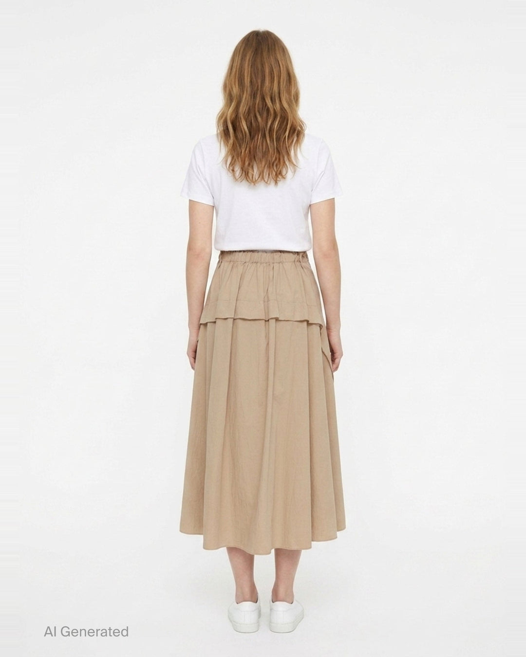 Panel Flare Midi Skirt | Y's | Club21 - back