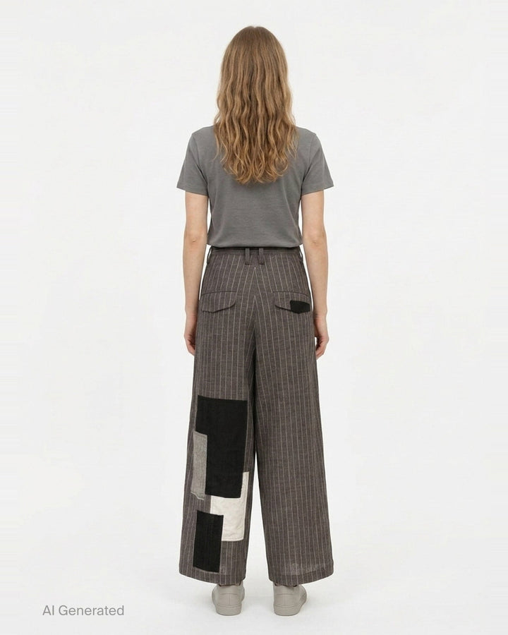 Tuck Loose Wide Pants | Y's | Club21 - back