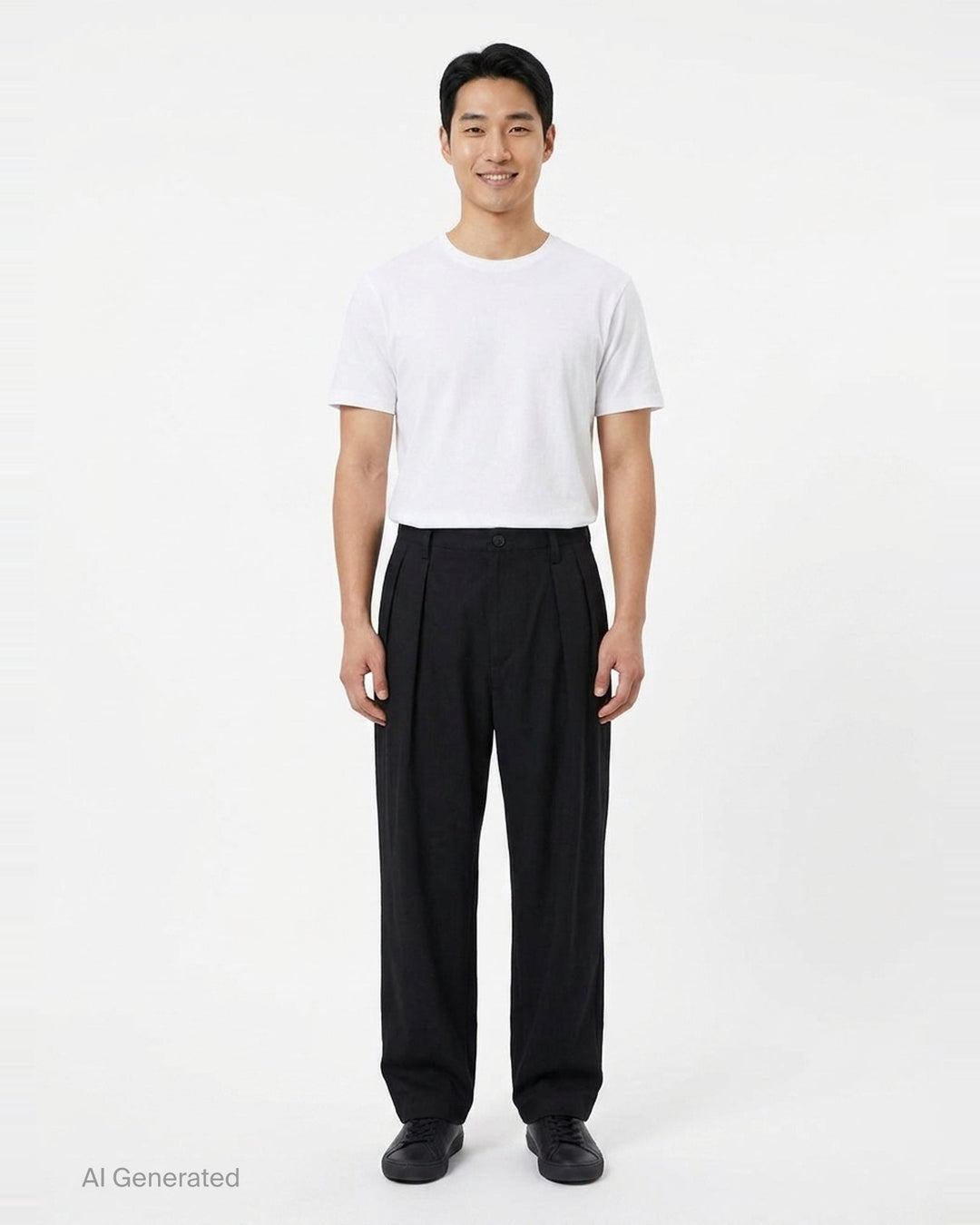 2 Tuck Slim Pants | Yohji Yamamoto | Club21 - front