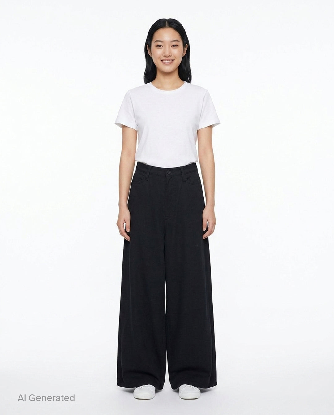 Backside Tuck Baggy Pants | Yohji Yamamoto | Club21 - front