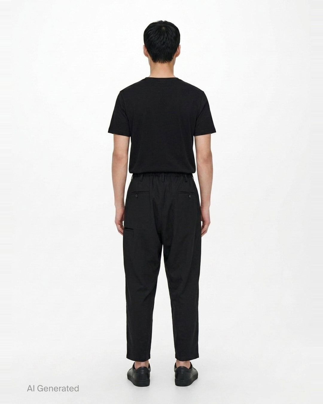 New Standard String Pants | Yohji Yamamoto | Club21 - back