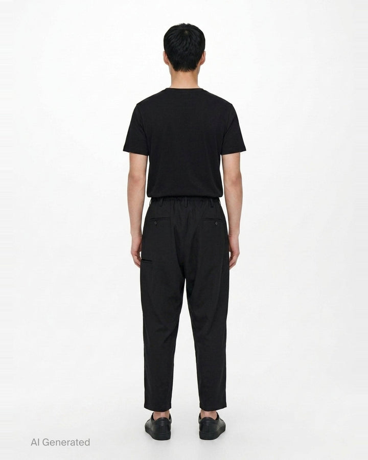 New Standard String Pants | Yohji Yamamoto | Club21 - back