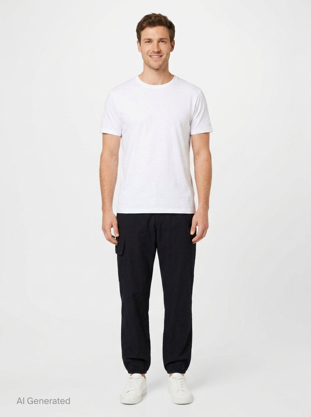 Rib Flap Pocket Pants | Yohji Yamamoto | Club21 - front