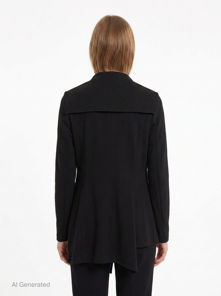Sailor Collar Jacket | Yohji Yamamoto | Club21 - back