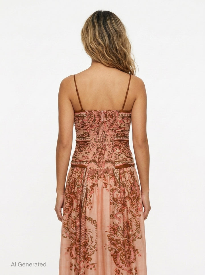 Aster Scarf Midi Dress | Zimmermann | Club21 - back