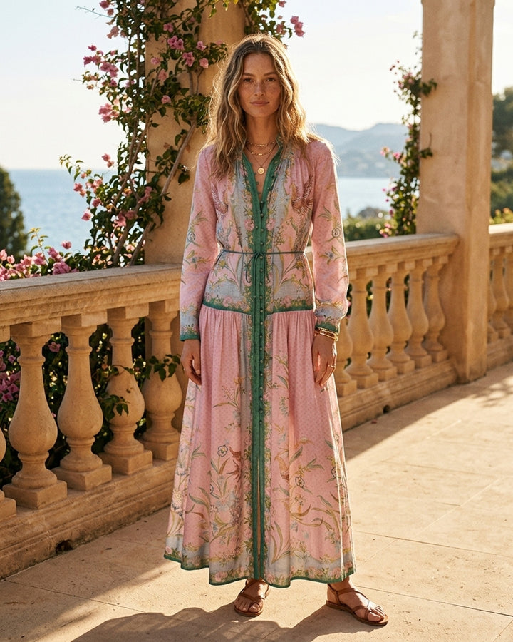Indra Long Sleeve Maxi Dress | Zimmermann | Club21 - lifestyle