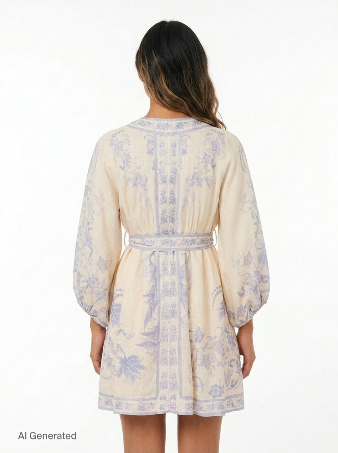 Indra Plunge Mini Dress | Zimmermann | Club21 - back