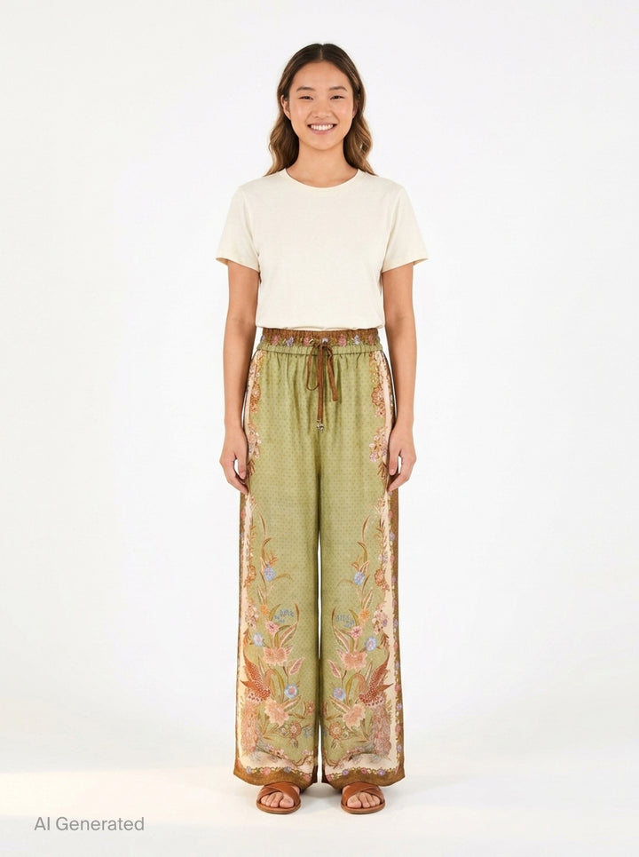 Indra Relaxed Pant | Zimmermann | Club21 - front