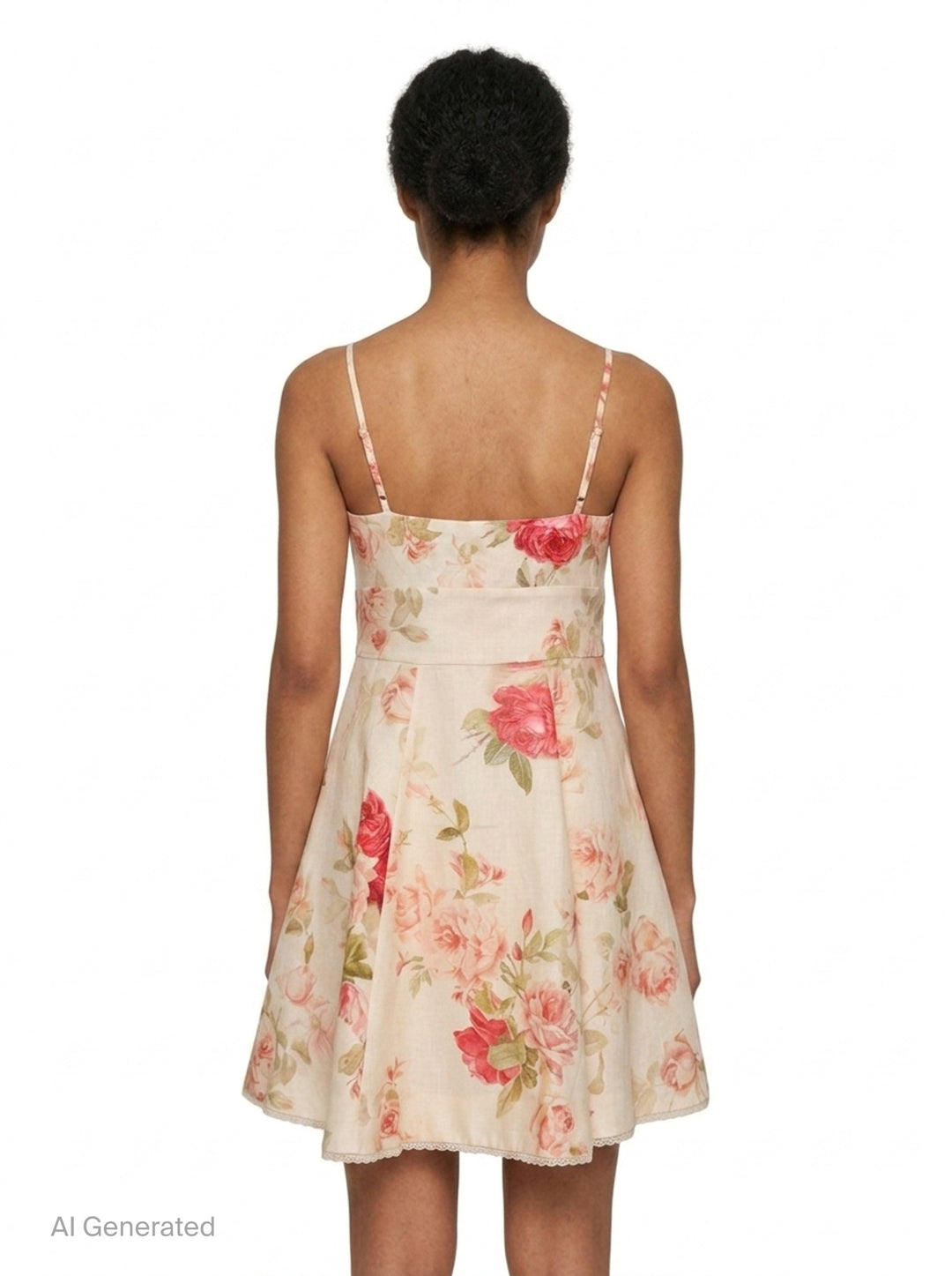 Roselight Picnic Mini Dress | Zimmermann | Club21 - back