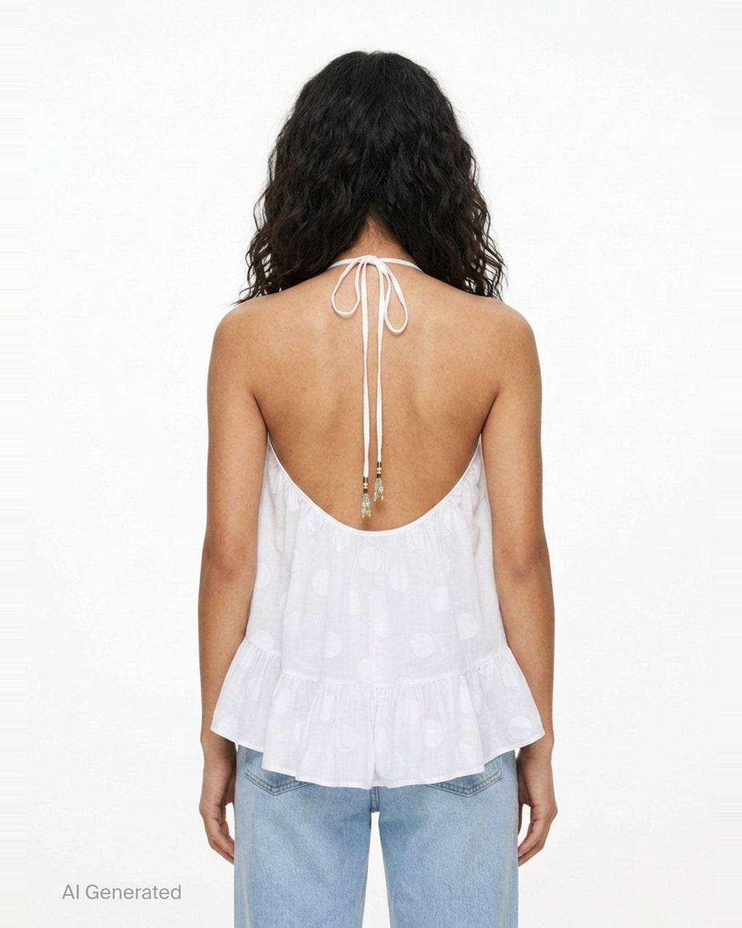 Solstice Halter Mini Top | Zimmermann | Club21 - back