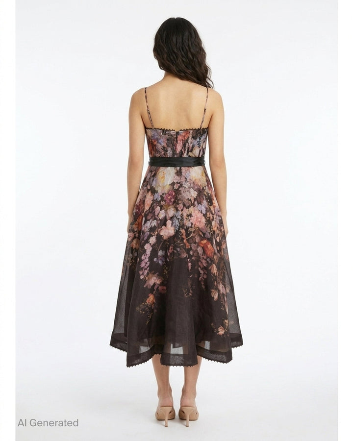 Valiant Corset Picnic Dress | Zimmermann | Club21 - back