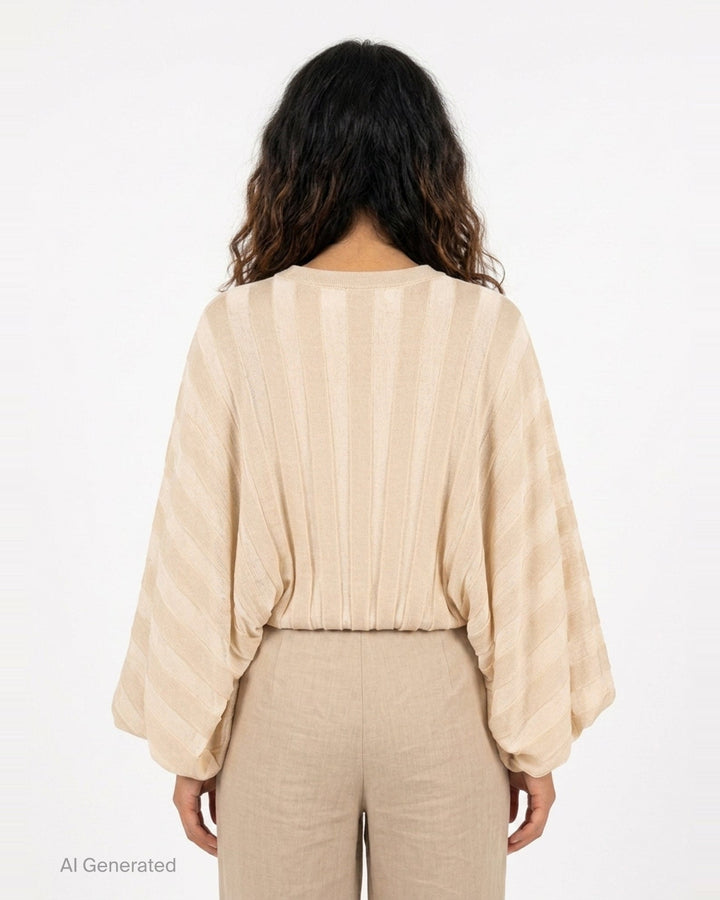 Valiant Drawn Sweater | Zimmermann | Club21 - back
