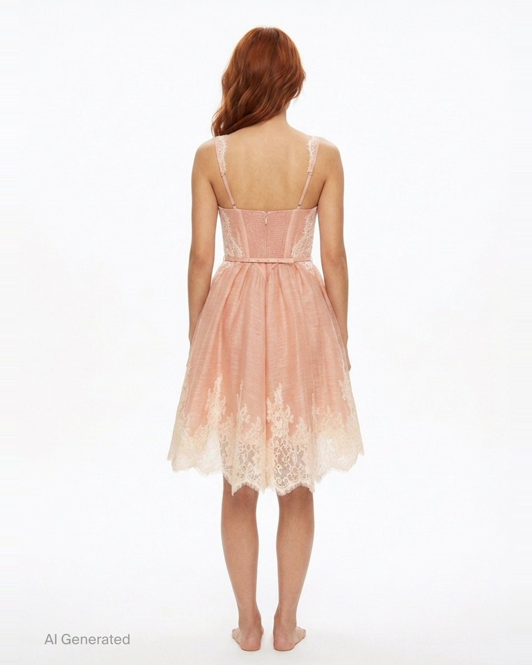 Valiant Lace Trim Mini Dress | Zimmermann | Club21 - back