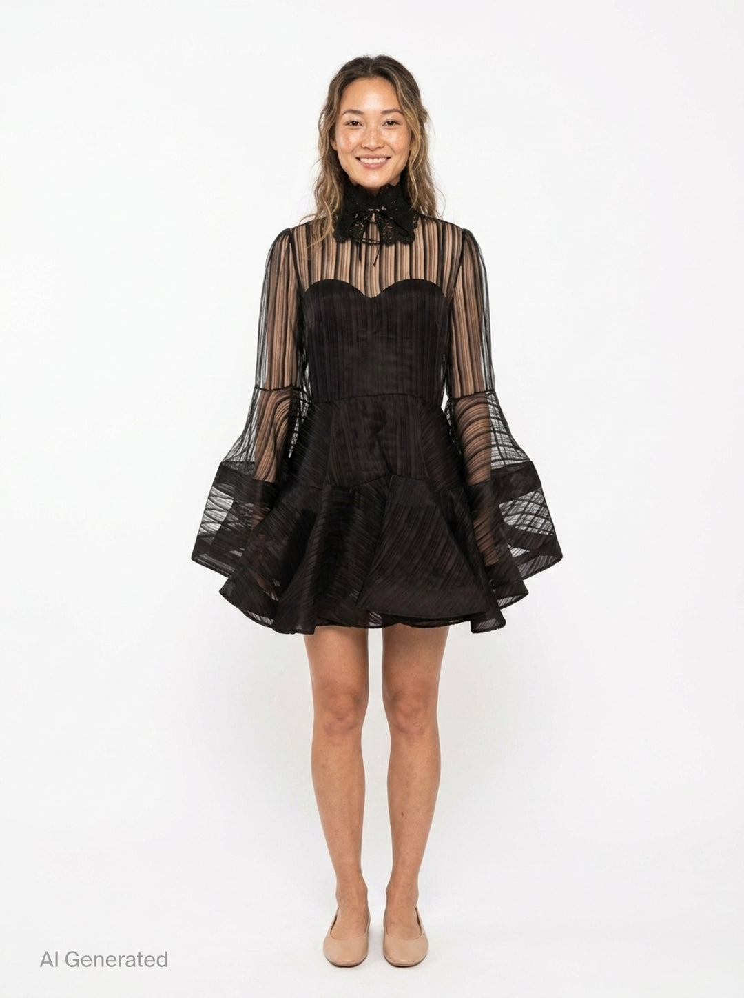 Valiant Lantern Mini Dress | Zimmermann | Club21 - front