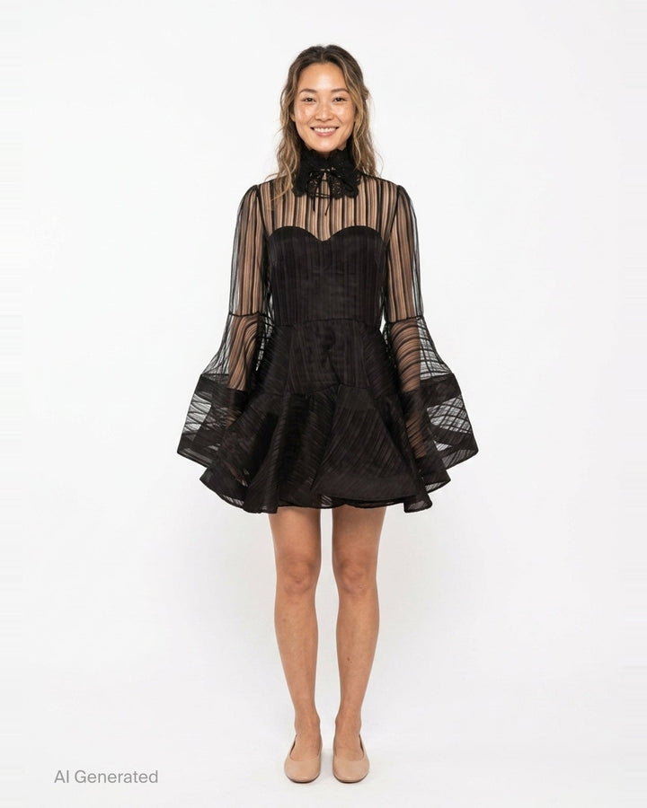 Valiant Lantern Mini Dress | Zimmermann | Club21 - front