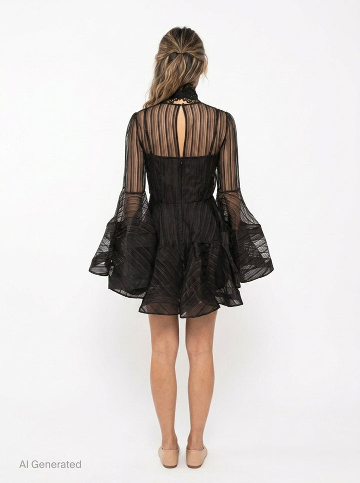 Valiant Lantern Mini Dress | Zimmermann | Club21 - back