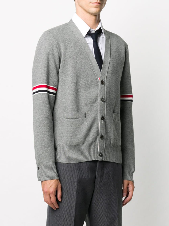 Cotton Milano V-Neck Cardigan Men