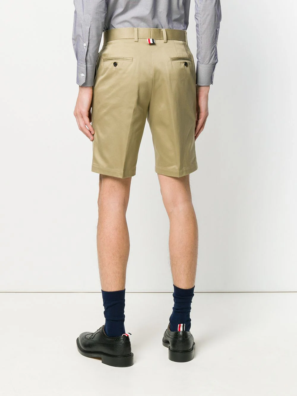 Cotton Twill Chino Shorts Men