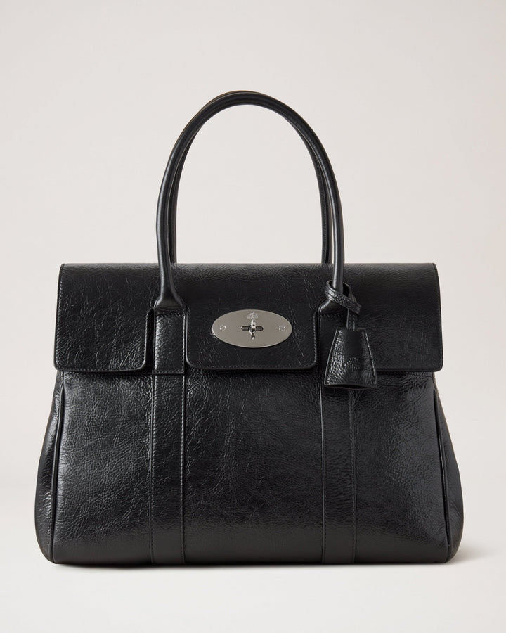 Bayswater Black High Shine Calf Leather