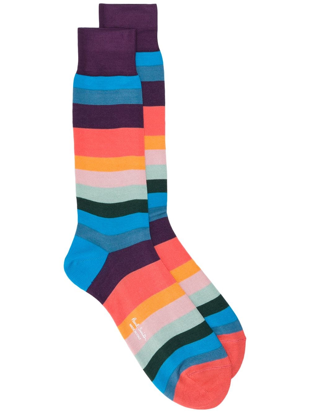 Men Sock Artist Stripe