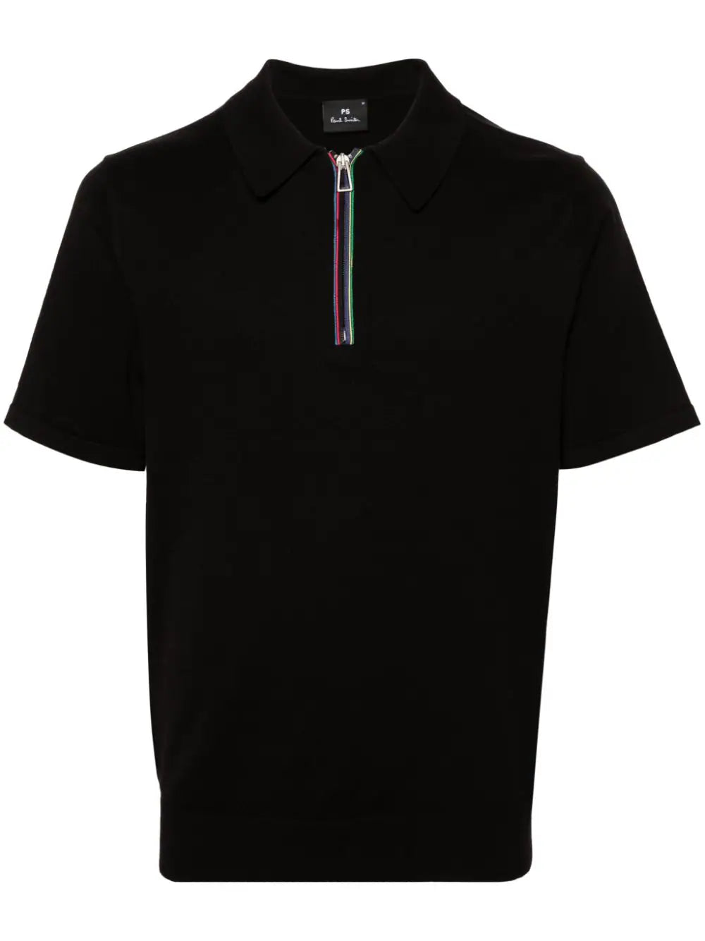 Mens Sweater Zip Polo