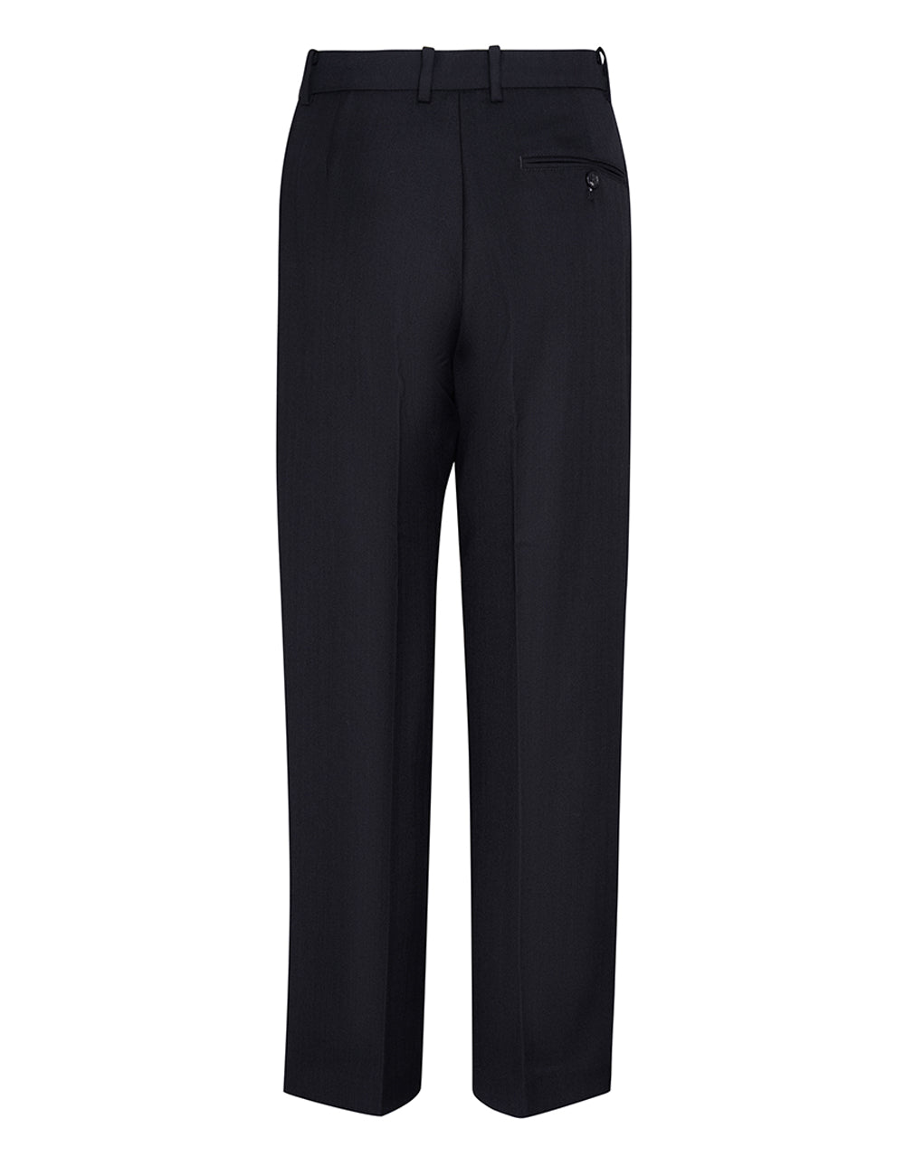 Turn-Up Hem Trousers