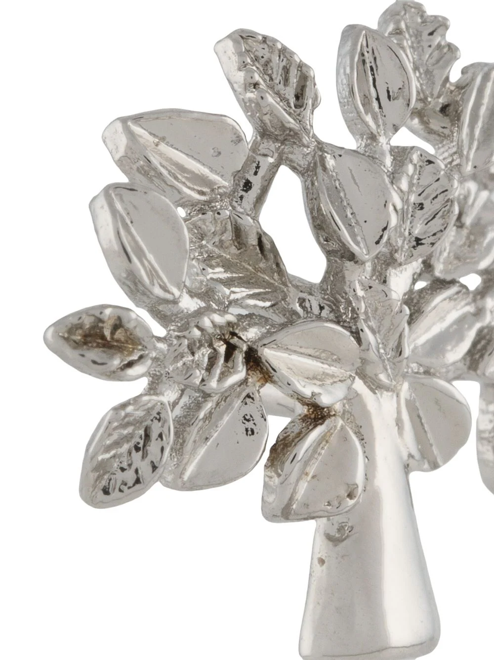 Mulberry 樹形耳環 純銀 銀