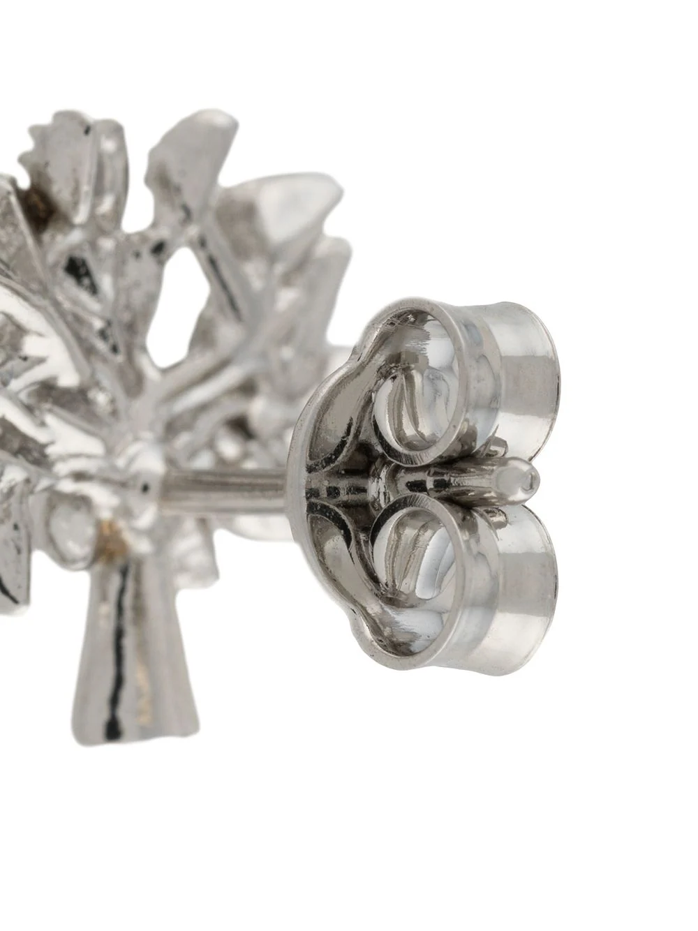 Mulberry 樹形耳環 純銀 銀