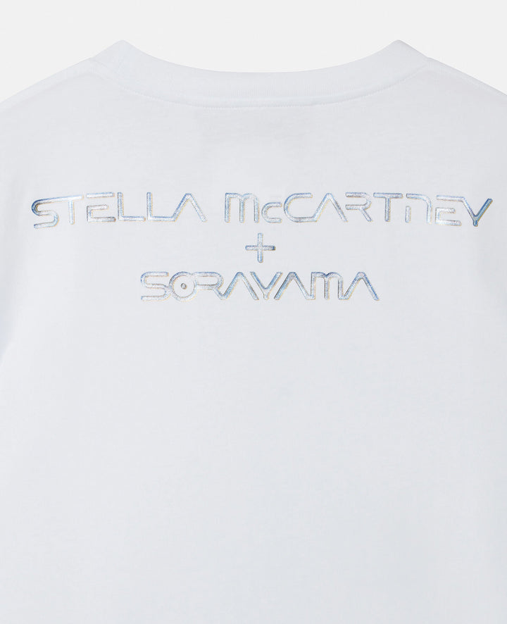 Stella McCartney + Sorayama Sexy Robot Oversized Organic Cotton T-Shirt