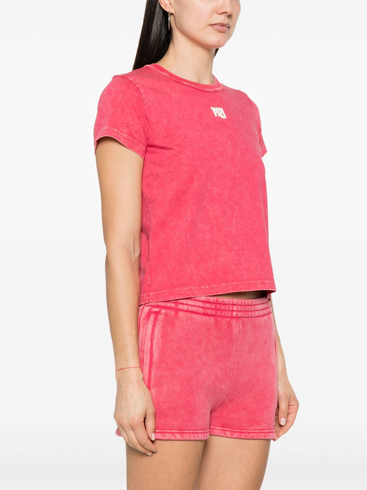 Essential Jersey Shrunk Tee With Puff Logo