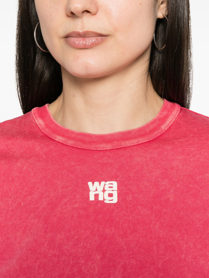 Essential Jersey Shrunk Tee With Puff Logo