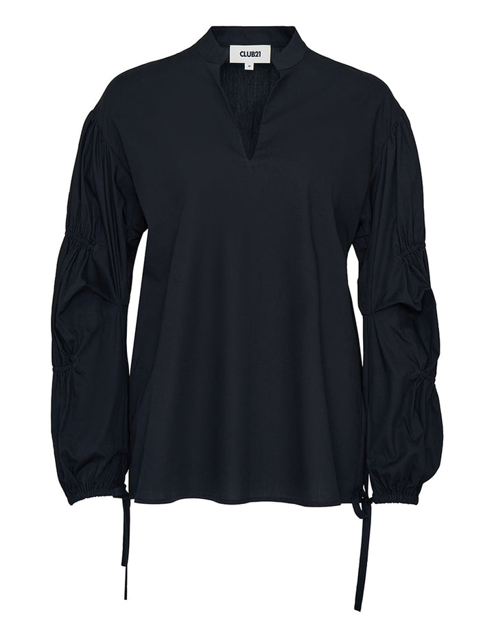 Silky Cotton Poplin Top