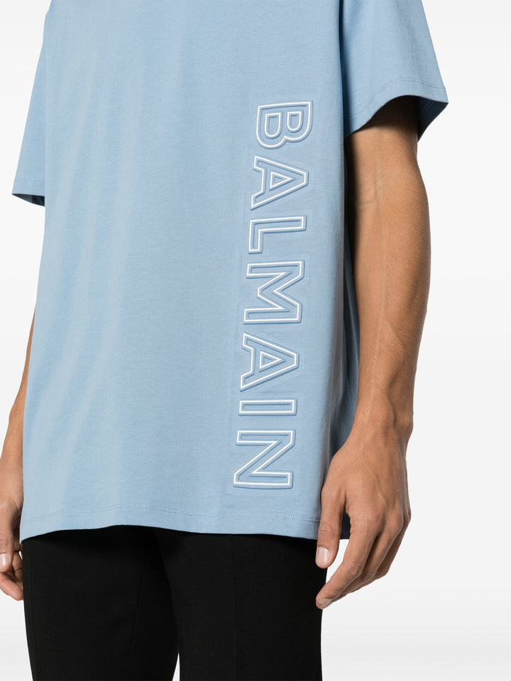 Balmain 壓花反光 T 卹