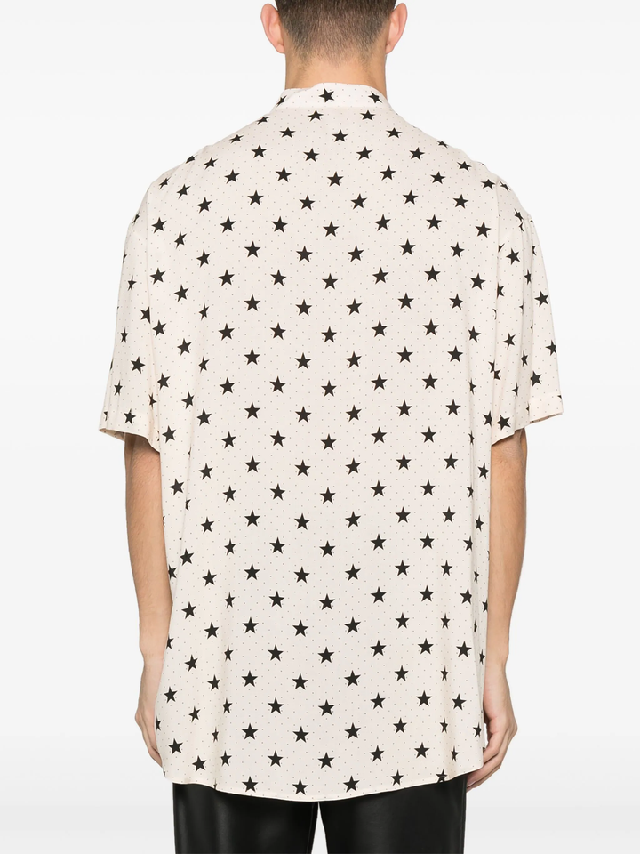 星星印花襯衫