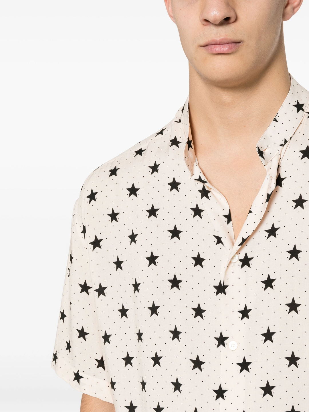 星星印花襯衫