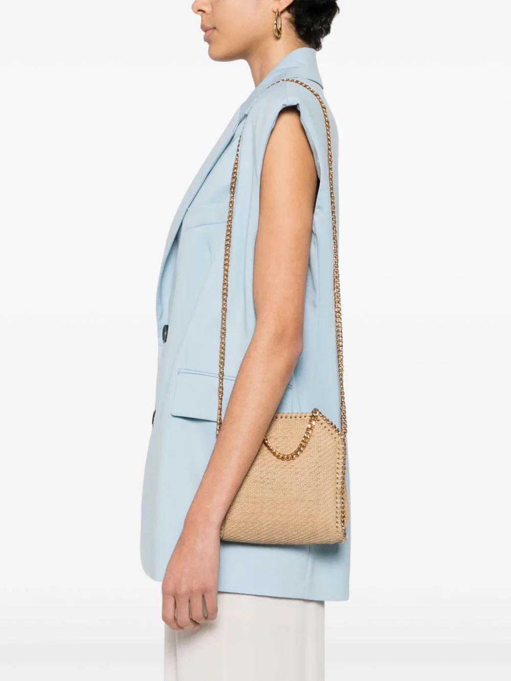 Falabella Tiny Tote Woven Alter