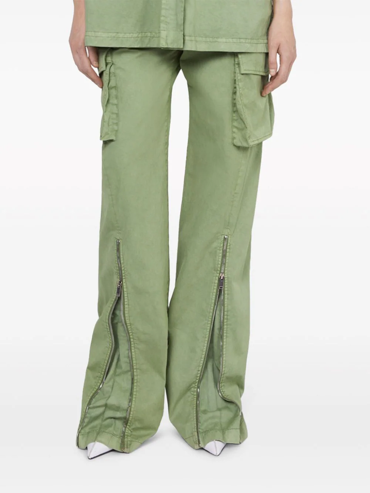 Garment Dye Cargo Trousers