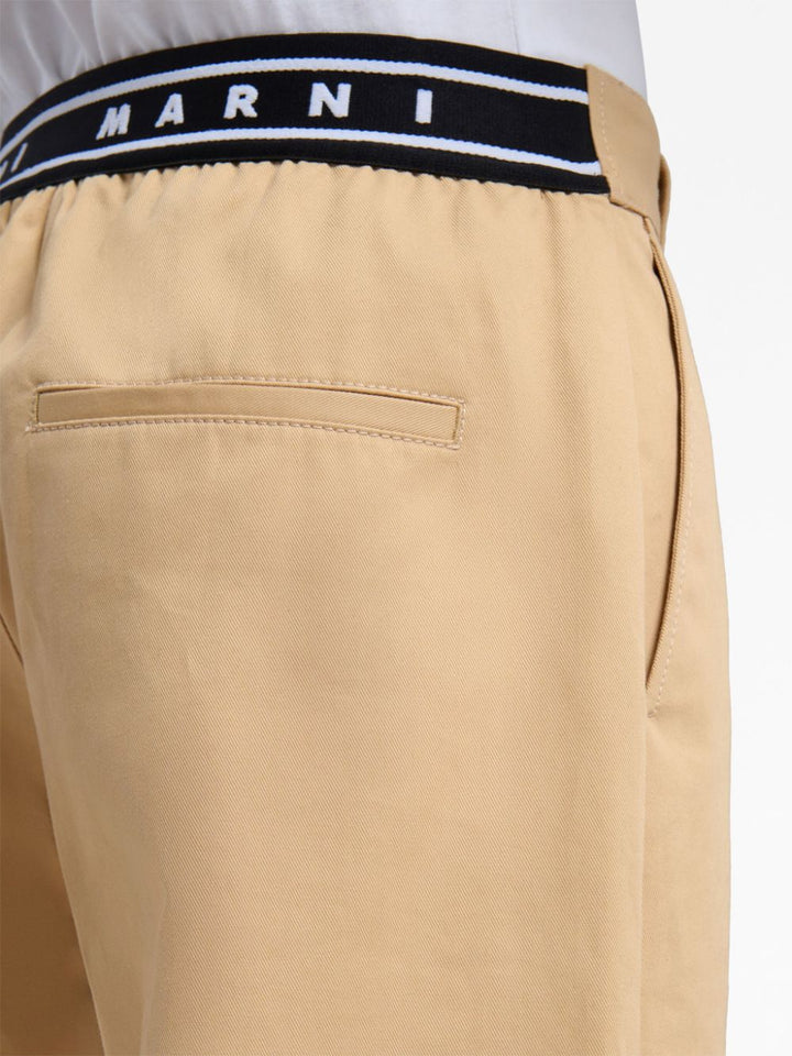 Pants In Cotton Gabardine