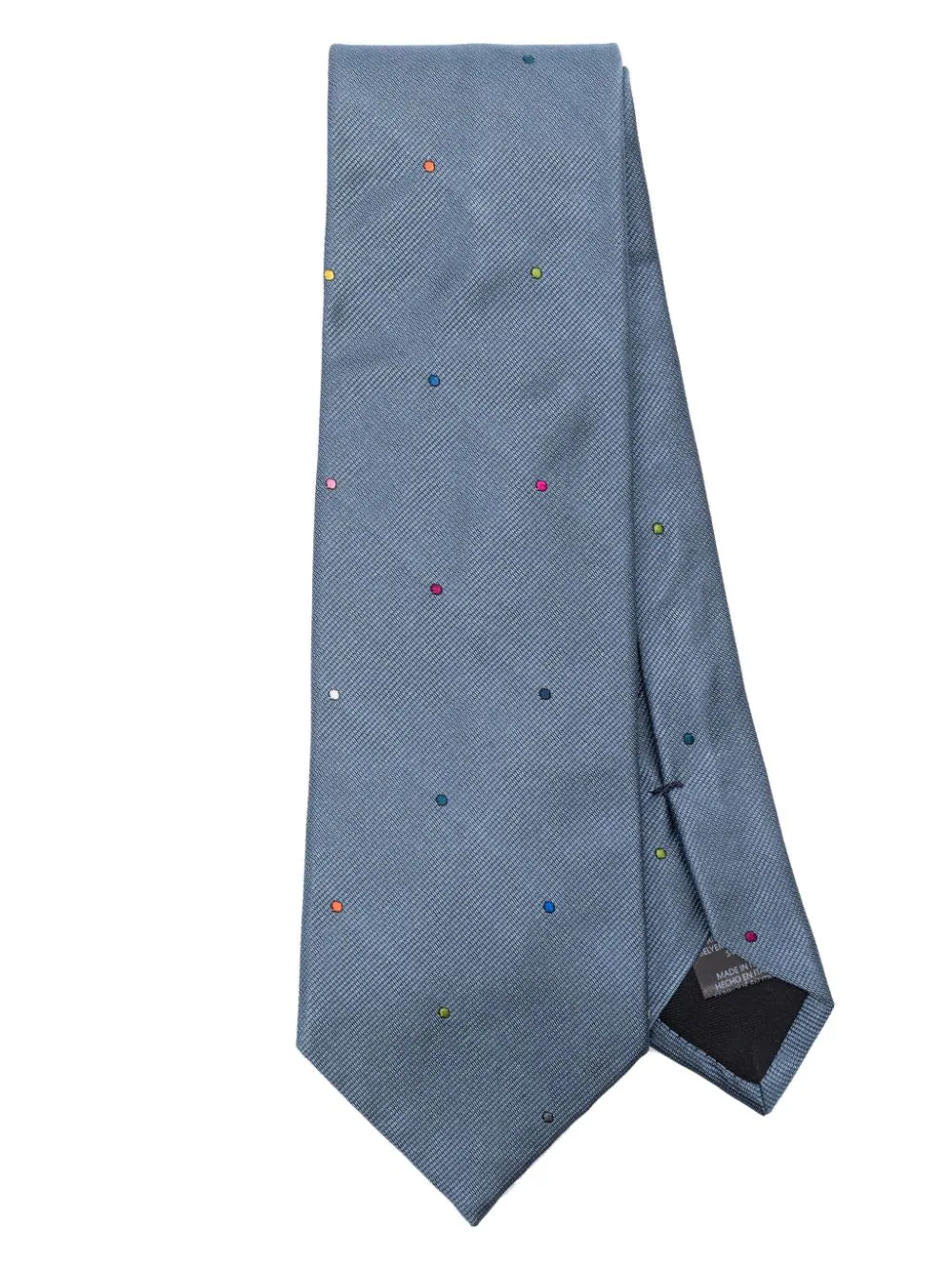 Men Tie Multicol Dot