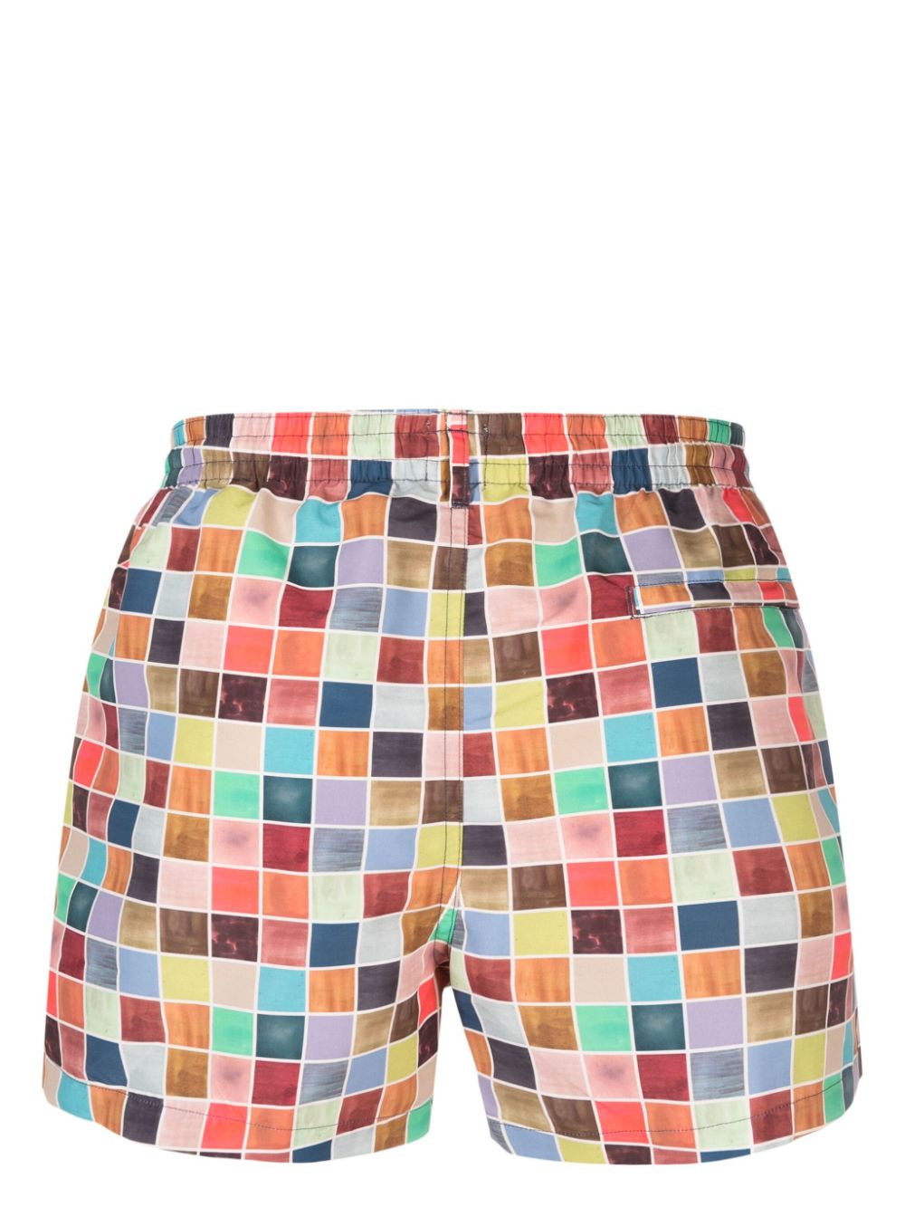 Men Swim Shorts Ink Square