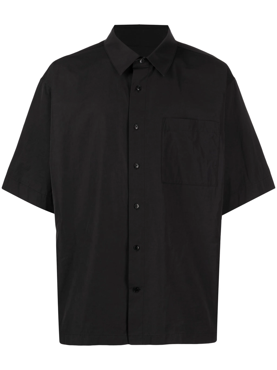 Short Sleeve Shirt In Technical Cotton