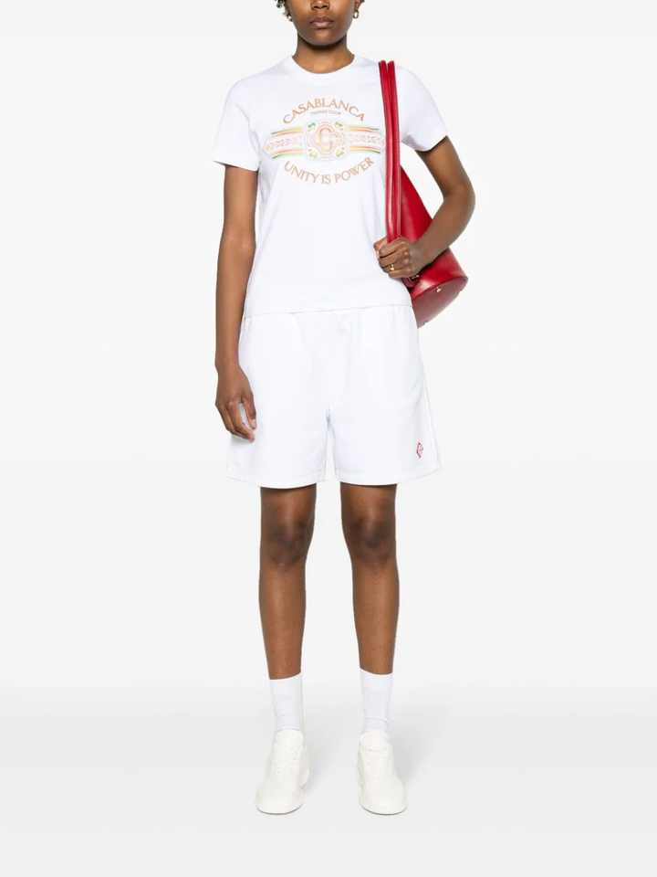 Unity Is Power Printed Fitted Tee