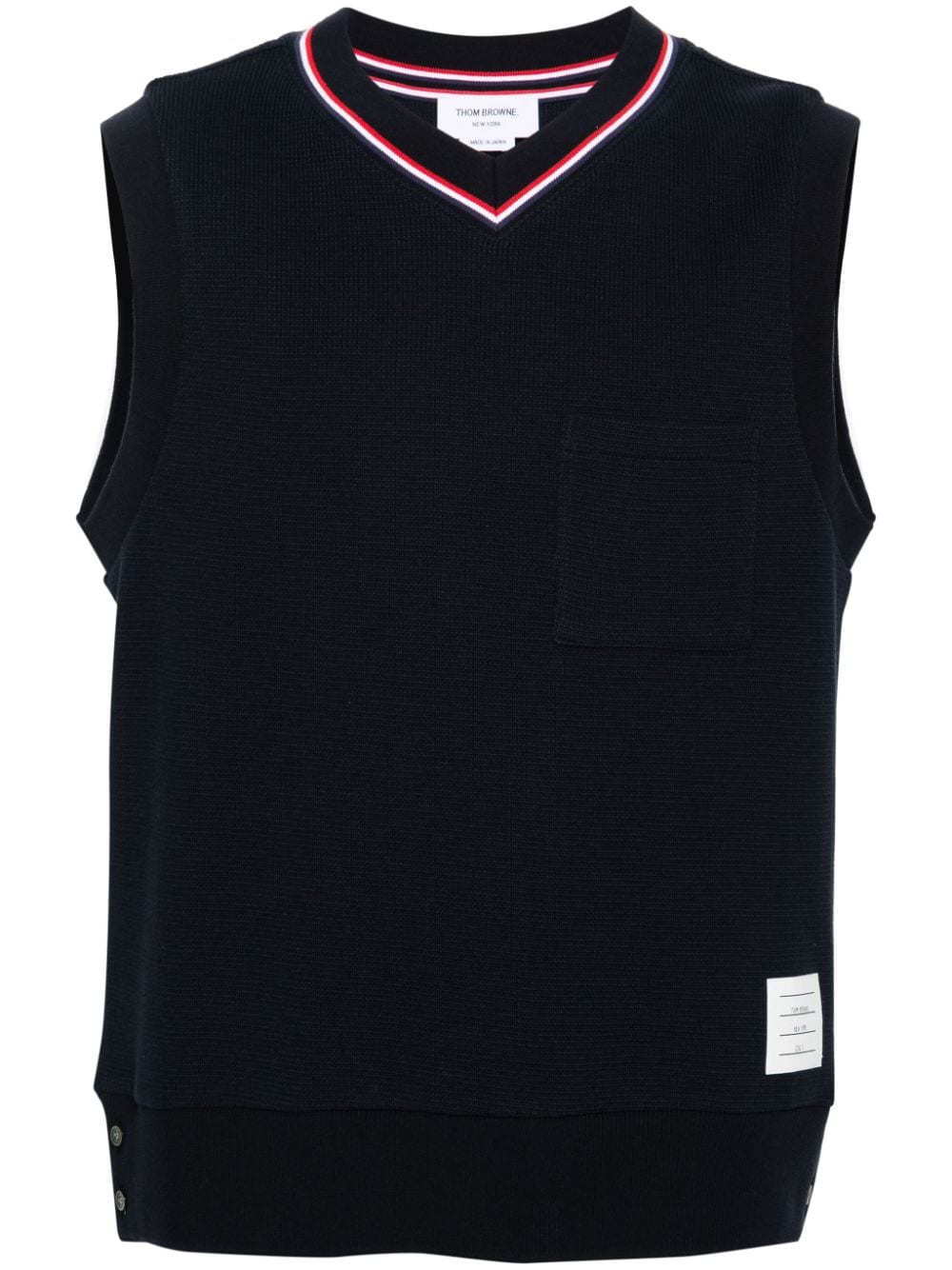 V Neck Vest With RWB Framing