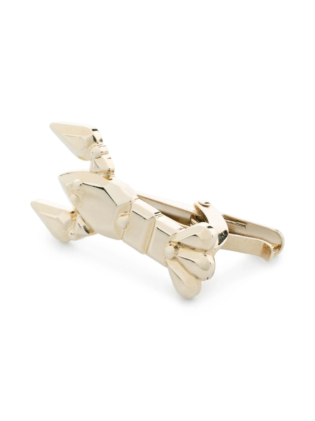 Gem Lobster Tie Bar In Brass