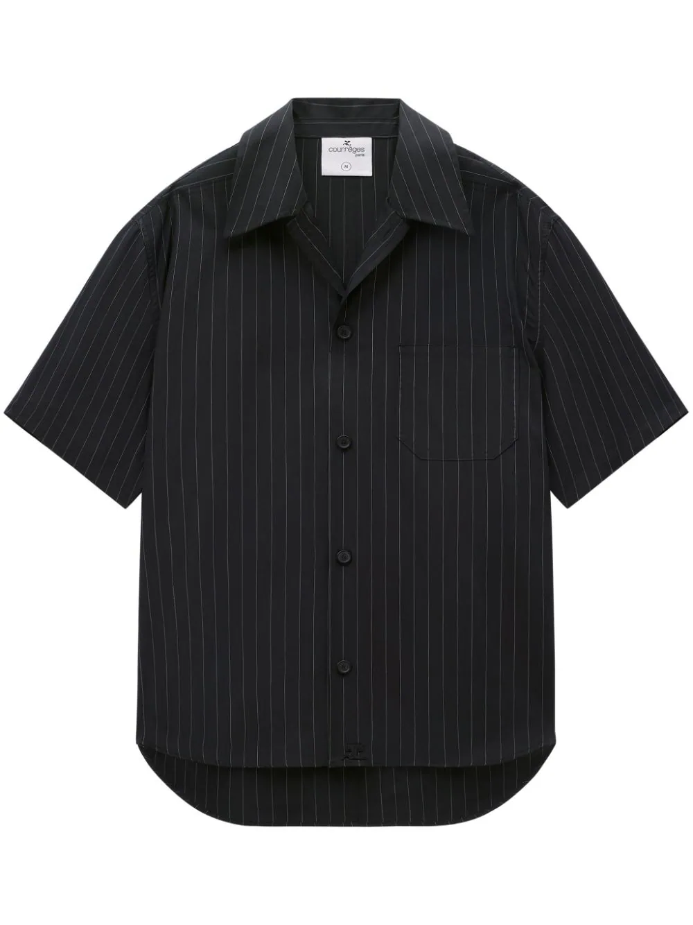 Pinstripes Poplin Shirt