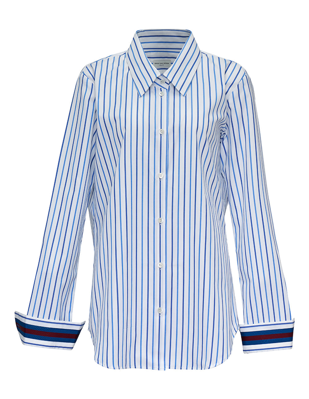 Striped Compact Popeline Shirt