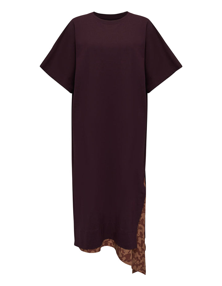 Heavy Cotton Jersey Oversized Dress